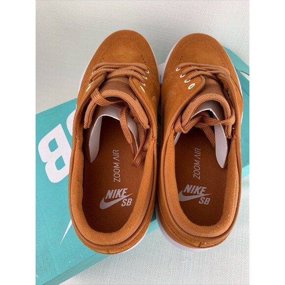 Nike SB Zoom STEFAN JANOSKI‎ Skate Shoes 333824-887 Orange White Mens 7 New! - Picture 8 of 12